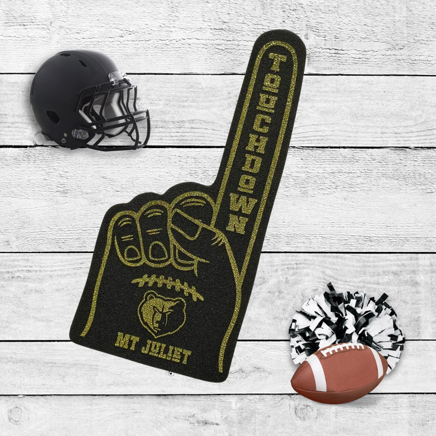 MJ Football Foam Finger