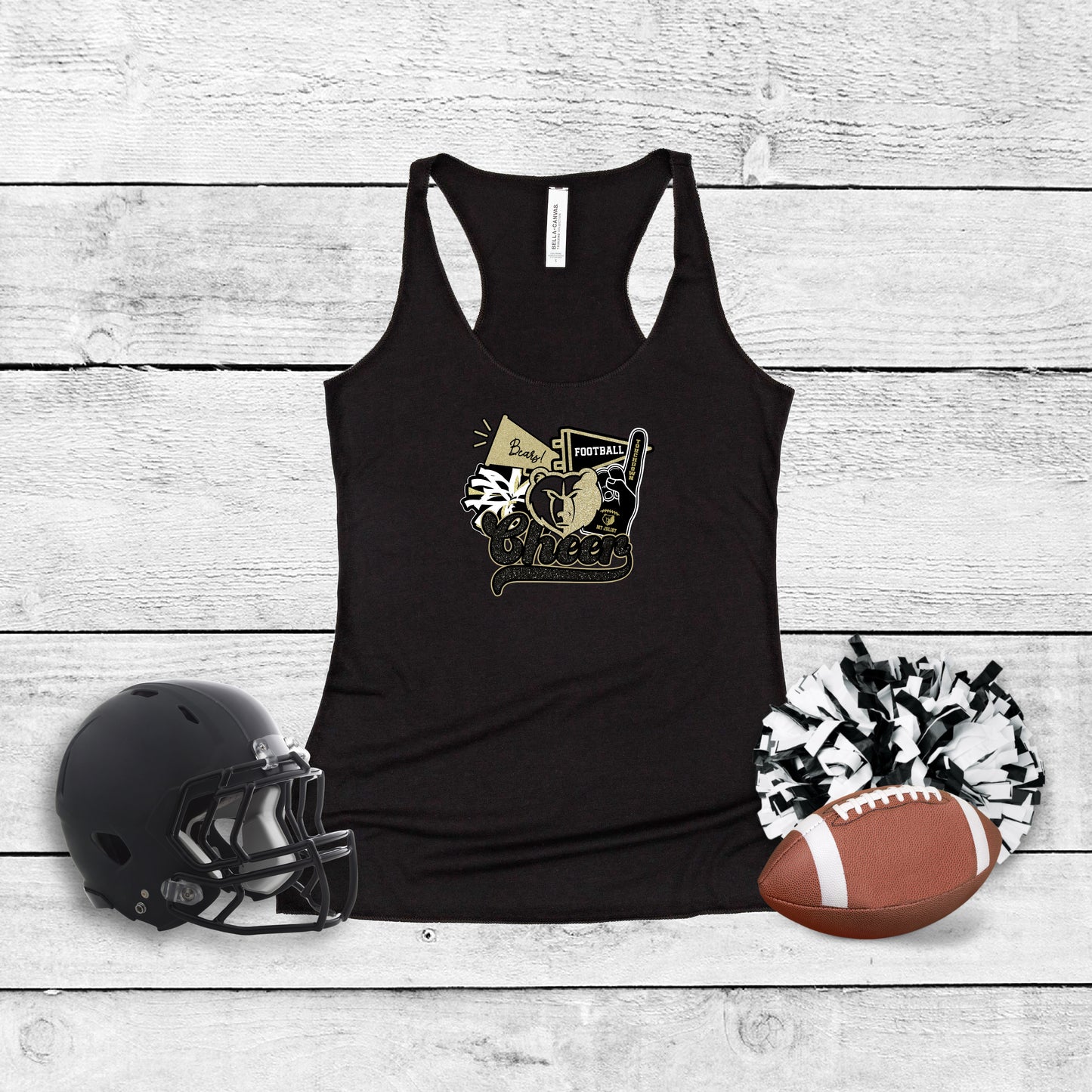 Cheer Collage Tank